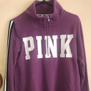 VS Pink Quarter Zip